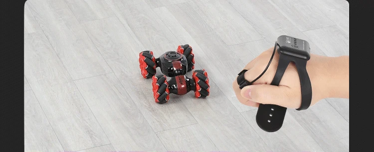 Gesto de Controle Fora de Estrada Stunt Remoto Trançado Carro Veículo Deriva Luz Música Dança Dupla Lado Condução Dublê Gesto rc 2 Brinquedos e hobbies