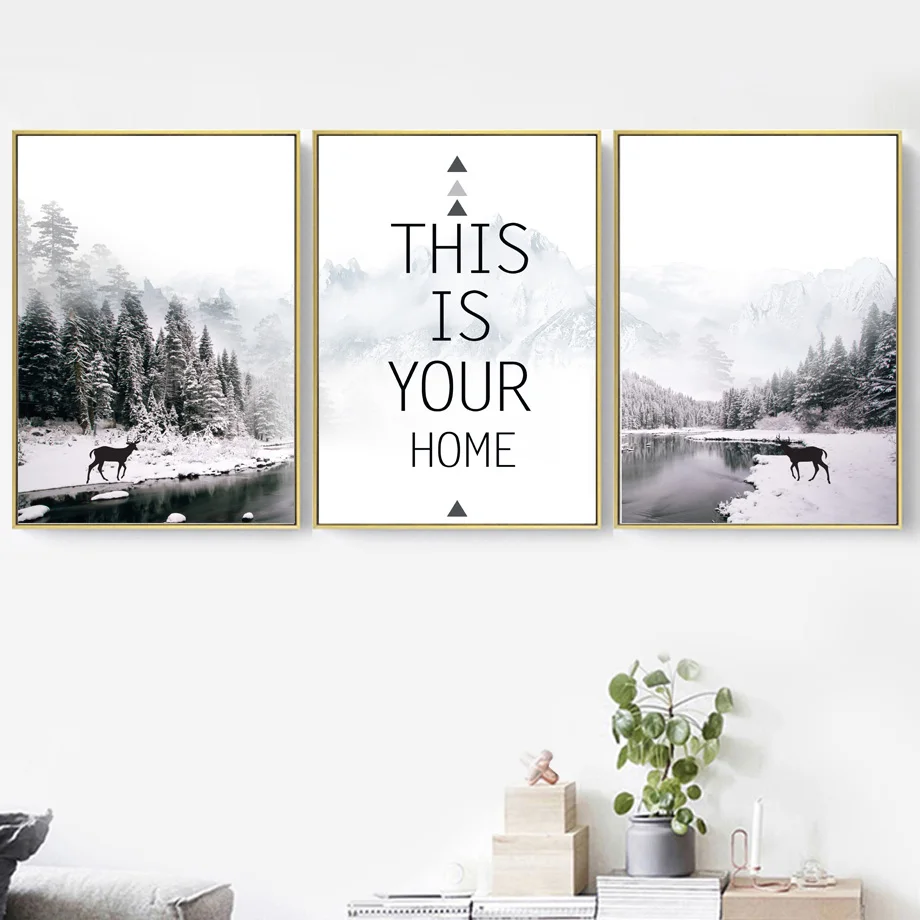 Snowing-Frost-River-Deer-Wall-Art-Canvas-Painting-Black-White-Nordic-Posters-And-Prints-Quotes-Wall(2)