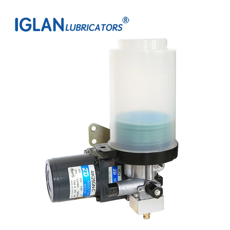 IGLAN AHGS4 700cc CNC автоматический смазочный насос 220V 110V 12V PLC цифровой электрический смазочный насос для фрезерного станка с ЧПУ