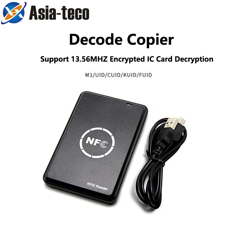 RFID Копир Дубликатор 13 56 МГц Ключ NFC считыватель смарт карт писатель UID T5577 EM4305