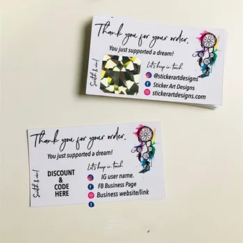 

Personalize Thank You Just Supported a A Dream Cards, Custom Text Thank You Cards, Scratch Off Win Cards, Business Stickers