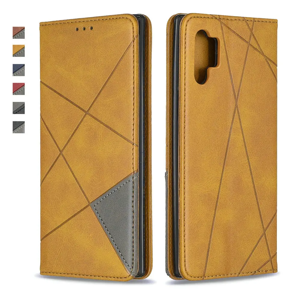 

Note10+ Flip Leather Etui for Coque Samsung Note 10 Plus Case Samsung Note10 Case Wallet for Samsung Galaxy Note 10 Pro 5G Cover