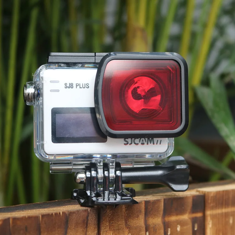 Фильтр для дайвинга защитная крышка объектива подводный плавательный красный фильтр для SJCAM SJ8 AIR PRO PLUS Аксессуары для спортивной камеры