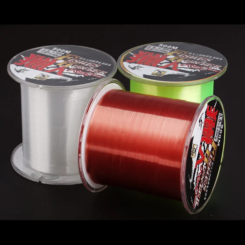 

Fishing Line 500 M Fishing Subline Japanese Line Station Mainline Line Sea Fishing Rod Lure Fishing Line Nylon 500 M 50 Yuan