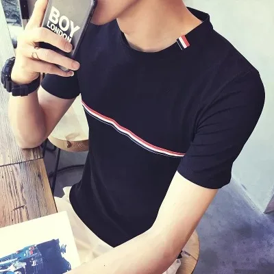 

Stall Supply of Goods MEN'S Short-sleeved Shirt T-shirt Summer Half Sleeve MEN'S Top Thin Crew Neck