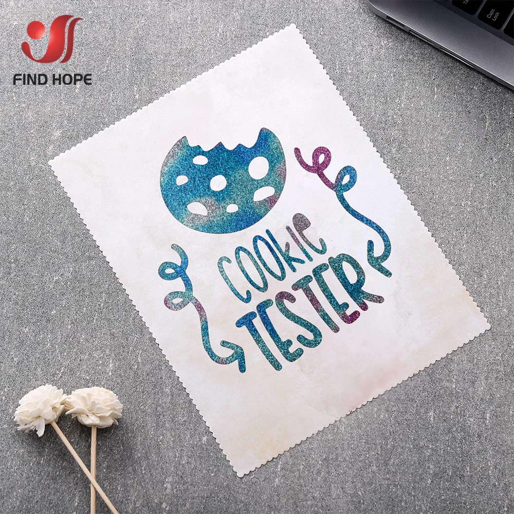 Rainbow Glitter Heat Transfer Vinyl Iron on Tshirts Clothing Film for Cut Cameo Making Design Letter Pattern Hat Craft Decor