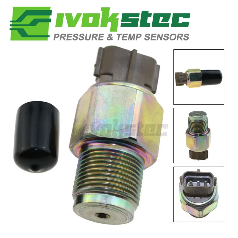 Fuel Rail High Pressure Sensor Regulator For Isuzu 4HK1 6HK1 Engine Mitsubishi L200 Pickup 2.5 D