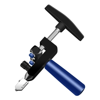 

Manual Tile Mirrors Cutter Multi-Functional Glass Cutter Set Ceramic Tile Opener Easy Glass Tile Cutter Construction Tools WWO66