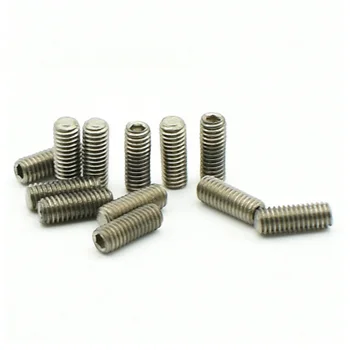 

5pcs M2.5 titanium allen screw stop screws tightening machine meter bolt hexagon bolts Ti Fastener 3mm-10mm length