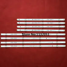 8 шт. x 4" Светодиодная лента-подсветка для LG 49" tv V16 ART13 6916L-2586/2587/2588/2589A FHD L/R