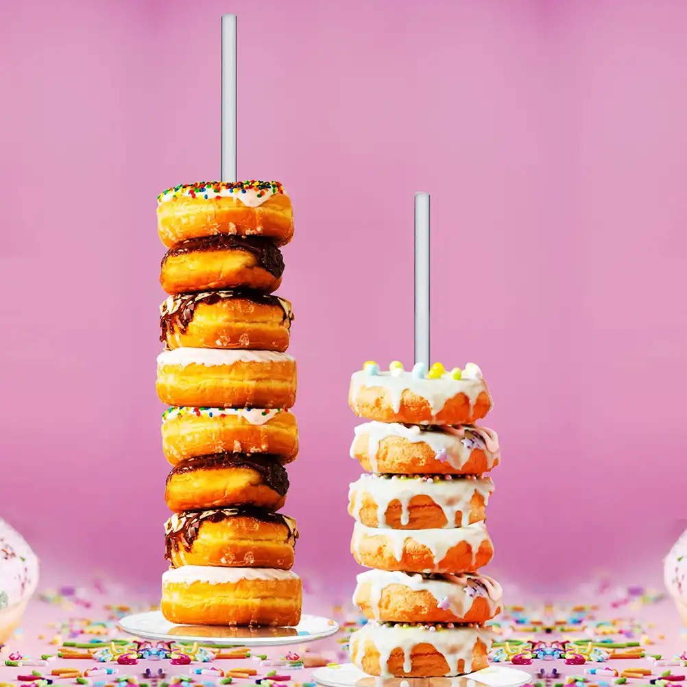 Soporte De Donas Soporte De Exhibicion De Pared De Donas