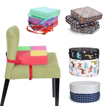 Съемные детские увеличенные сиденья для стула, регулируемые детские мебельные сиденья, полиэфирные мягкие губки, Детские обеденные коврики для стула