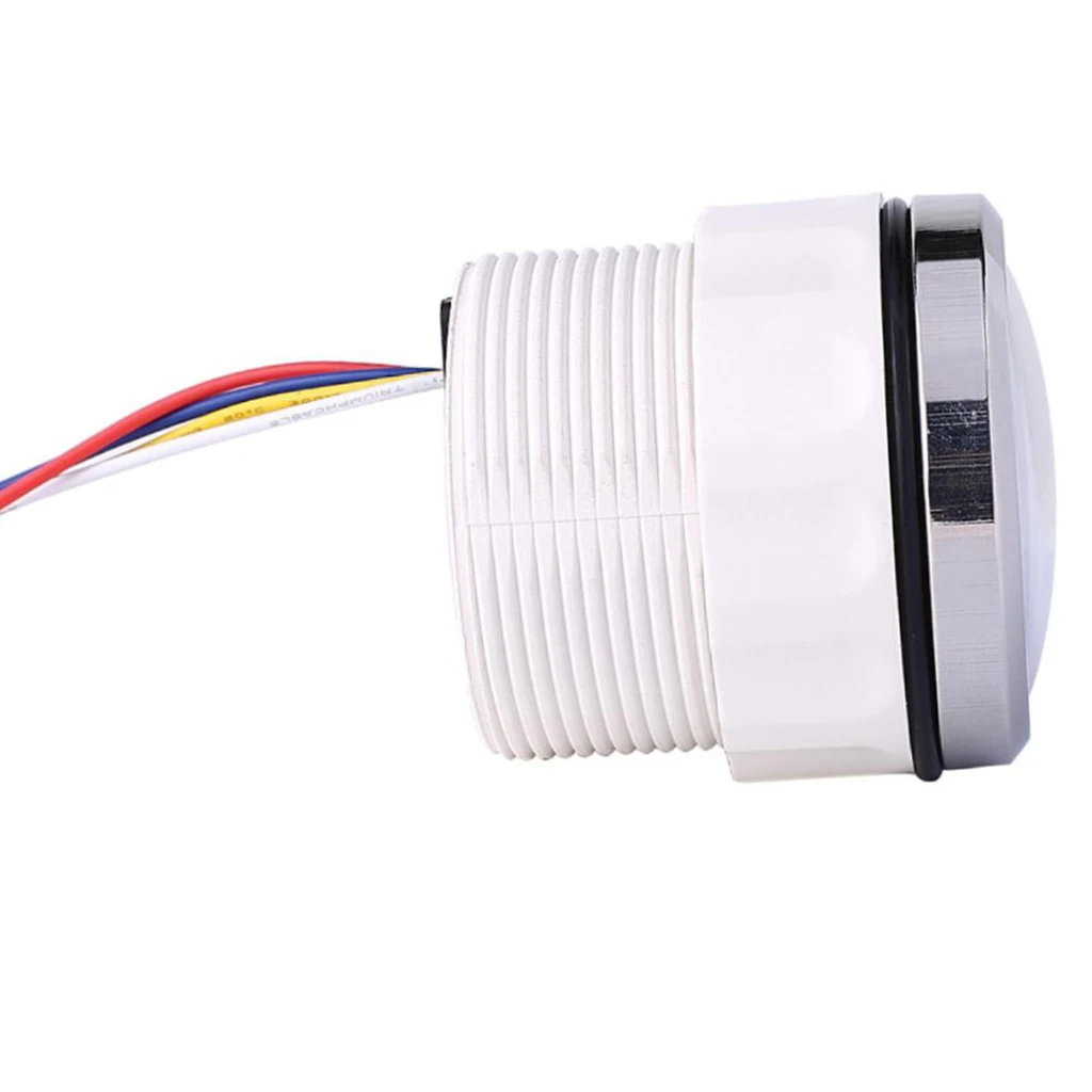 2'' 52mm100Bar Digital Oil Pressure Gauge Red LED Waterproof for Car & Truck - White Dial