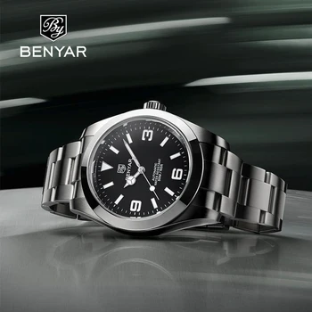 BENYAR Men's Mechanical Watches Top Brand Luxury Automatic Watch Men Sport Waterproof Stainless Steel Watch Clock reloj hombre 1