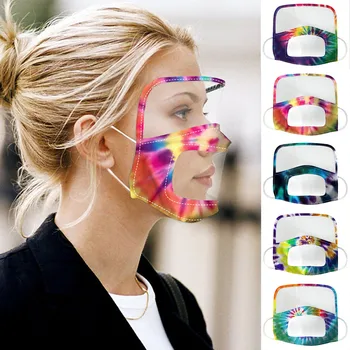 

Washable Mouth Face Cover Unisex Cover Case Clear Window Visible Expression For The Deaf And Hard Of Hearing Mascarillas 7.16