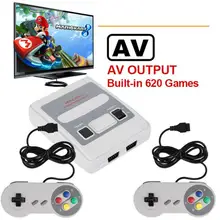  NEW Mini Retro TV Game Console Classic 620 Built-in Games With 2 Controllers Mini Handheld Game Player Gamepad Gift For Kid 