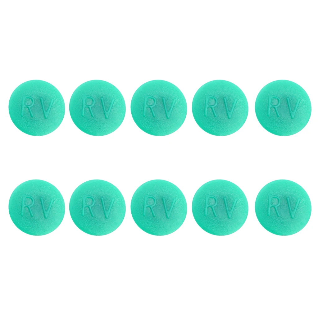 10 Pieces Bike Bicycle Headset Hex Socket Allen Bolt Screw Nut Head Cover Cap M5, 10mm Diameter, 4 Colors for Choose