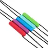 Baby Teether Sensory Chew Necklace Robot Dinosaur Silicone Teether for Teething Autism Biting Chewing Baby Care Pacifier Pendant 4