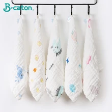 Serviette de bain pour bébé, 5 pièces, pour nouveau né, douce, en coton, mousseline, pour les mains, pour enfants, livraison gratuite