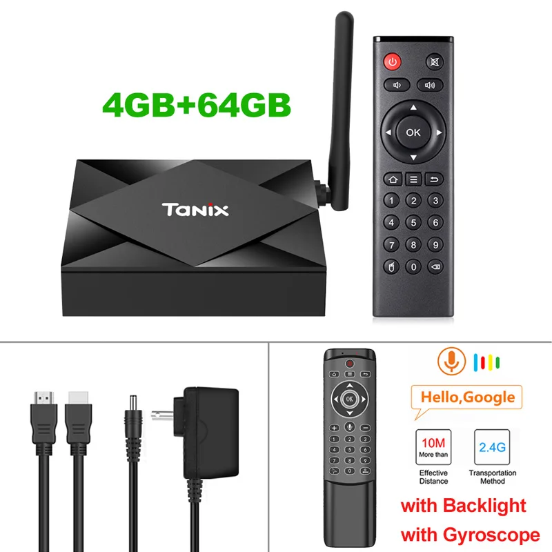 4GB 64GB MT1 RC ТВ-приставка Tanix TX6S Smart tv Box Android 10,0 4 Гб ОЗУ 32 Гб 64 Гб четырехъядерный ТВ-приставка Allwinner H616 H.265 4K медиаплеер 2 ГБ 8 ГБ телеприставка - Цвет: 4GB 64GB MT1 RC