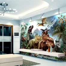 Diantu на заказ любой размер 3d Настенные обои большой 3D Динозавр Фреска ТВ фон/гостиная/украшение стены Настенные обои