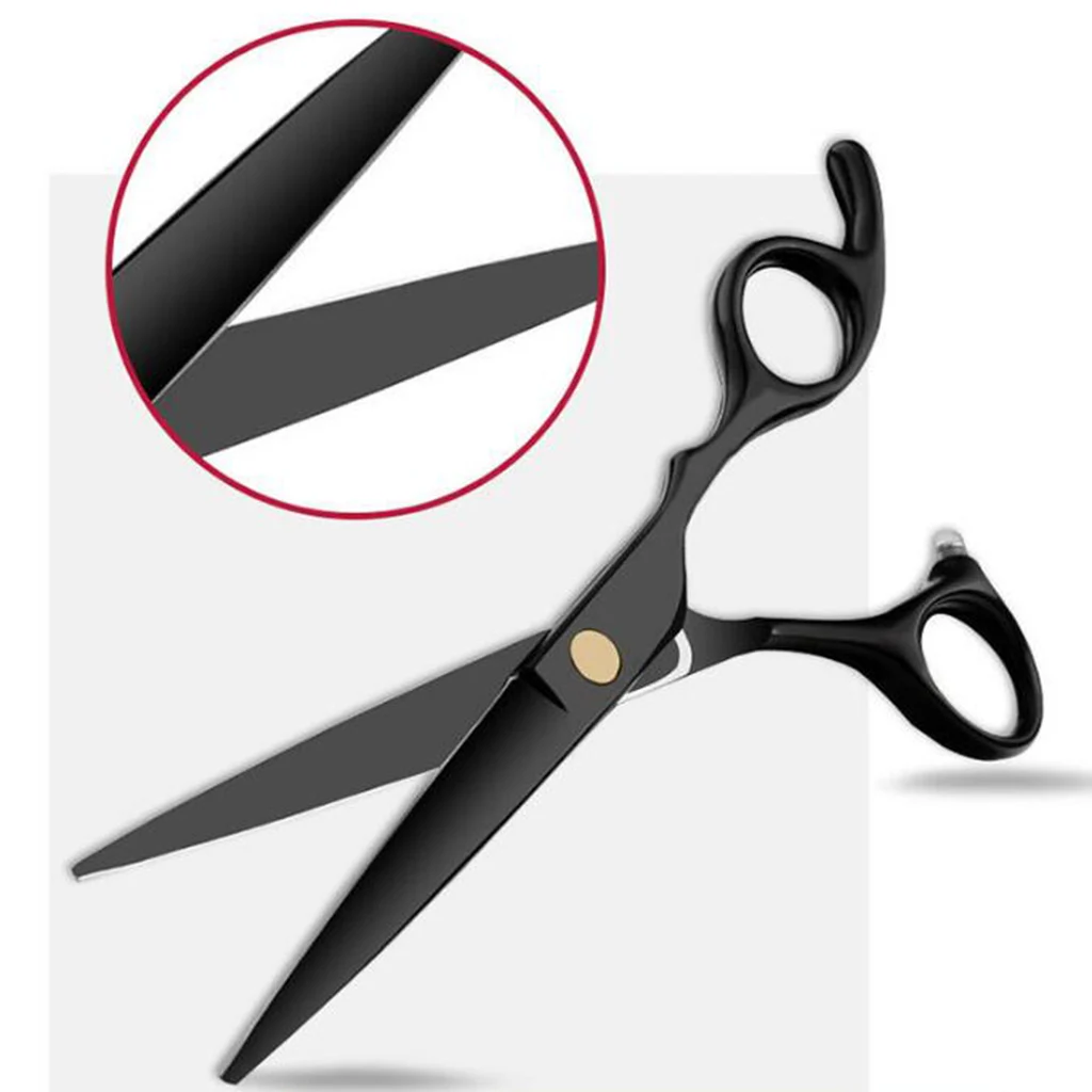 8PCS Professional Hairdressing Scissors Kit Hair Cutting Thinning Scissors Hairdressing Shears Hairbrush Cape Comb Styling Tools