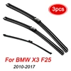 Wiper LHD Front Wiper BladesFor BMW X3 F25 2010 2011 2012 2013 2014 2015 2016 2017 Front Rear Window26"+20"+13" 1