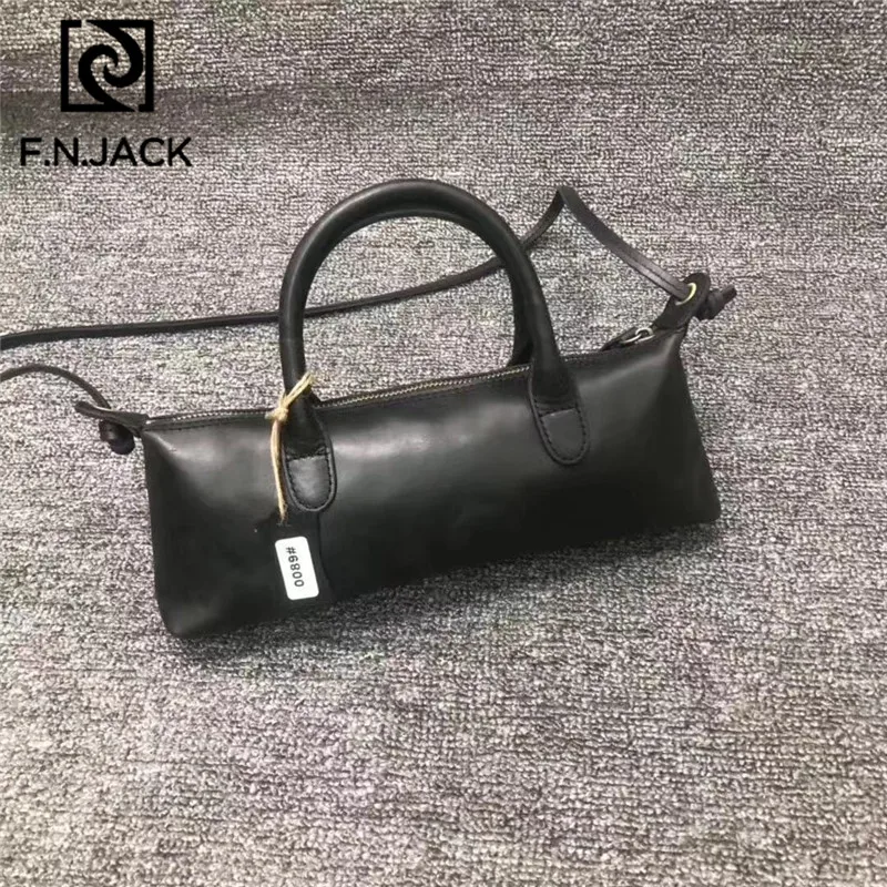F.N.JACK, тренд, простой стиль, Ручная шлифовка, эффект итальянского ремесла, женский маленький слой Баотоу из воловьей кожи, Mad Horsehide