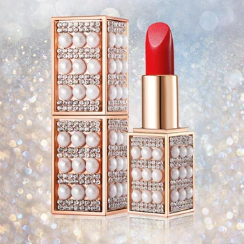 

Waterproof Matte Velvet Lip Gloss Lipstick Sexy Red Lip Tint 6 Colors Women Fashion Makeup Tool