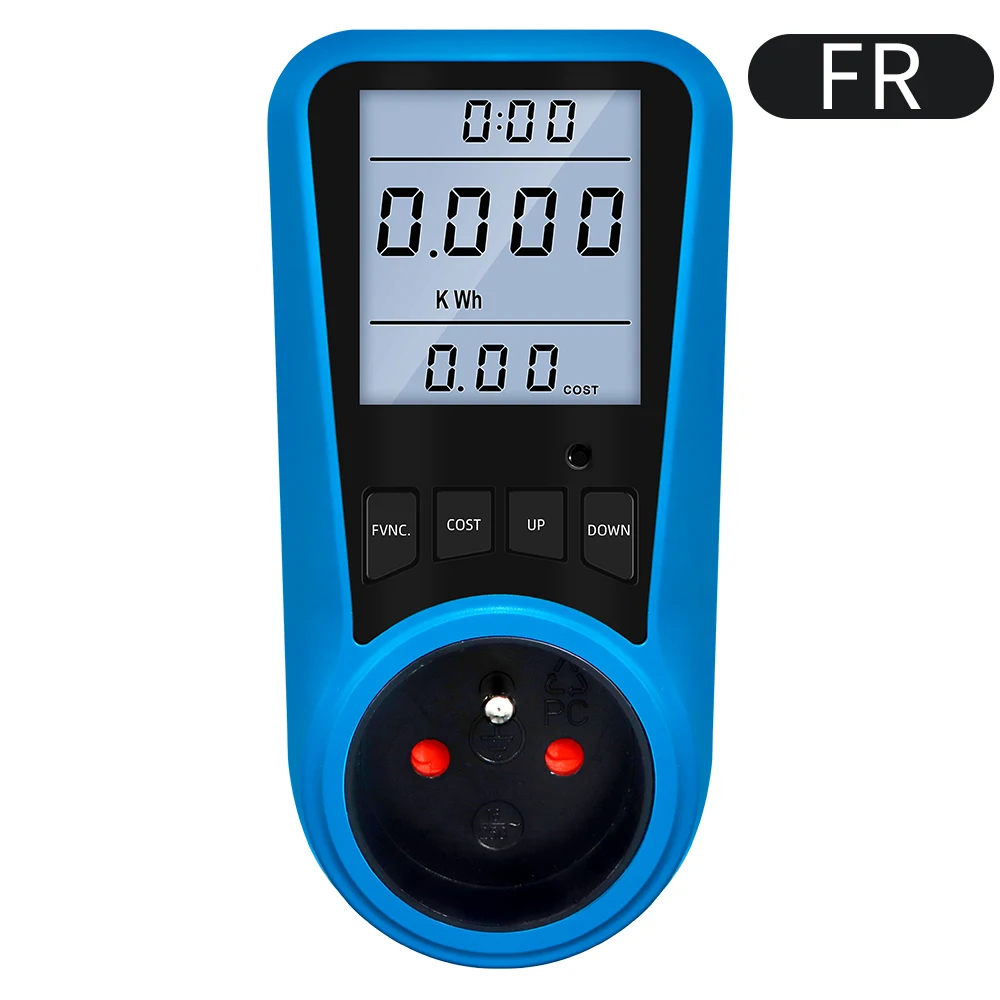 most accurate tape measure EU Plug Socket Digital Current Meter Voltmeter AC Power Meter Time Watt Power Energy Tester Wattmeter US UK AU FR BR IT Plug best micrometer Measurement & Analysis Tools