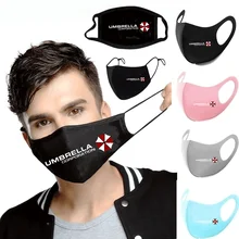 1pc guarda-chuva máscara de proteção de impressão máscara facial lavável earloop máscaras de algodão mascarilla reutilizables cubre bocas lavabl