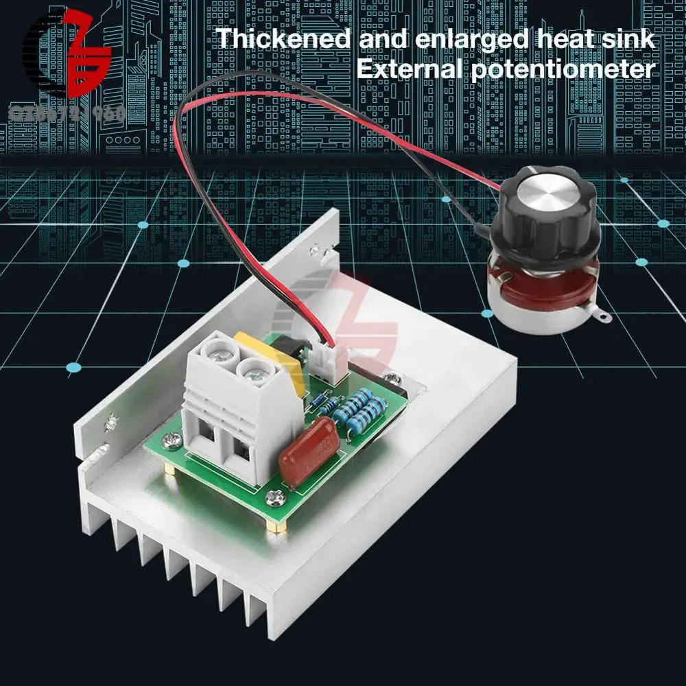 controlador de velocidade motor ac regulador 05