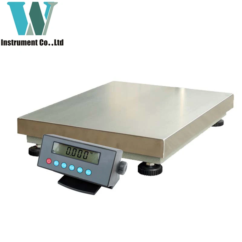 RS232 인터페이스 벤치 디지털 저울 무게, 정확도 60kg, 100kg, 150kg, 200kg, 300kg, 1g, 10g