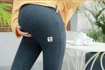 

Fashion hipsters maternity dresses pregnant women nine points stomach lift leggings XL pregnant women trousers