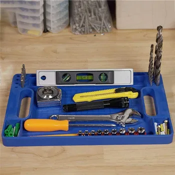 

Flexible Tool Box Organizer Tray Non-Slip Ultra Durable Silicone Hex Bit Mat Accessories
