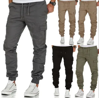 

2020 Men Joggers Pants Autumn New Mens Sweatpants Leisure Cotton Mens Joggers Casual Sweatpants Men's Workout Slim Fit Trousers