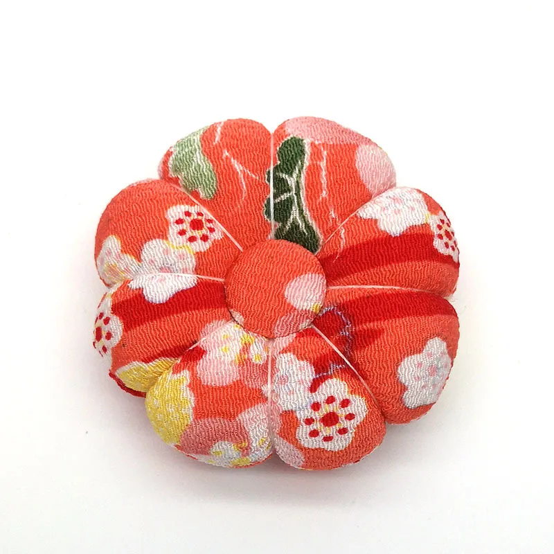 1Pc Pumpkin Shaped Needle Pin Cushion Sewing Needle Pillow DIY Tool Cross Stitch Sewing Accessories 