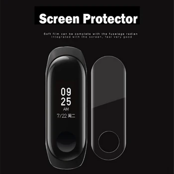

Soft Full Cover Screen Protectors Film For Xiaomi Mi Band 4 Smart Wristband Smart Bracelet Screen Protector Film Case