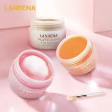 LANBENA маска для сна для губ, уход за ночным сном, увлажняющий бальзам для губ, розовый Осветляющий крем для губ, питающий защиту губ, 20 г