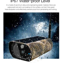 PDDHKK солнечная панель Wi-Fi охотничья камера в кленовом листе крышка ночного видения с 15 м CCTV камера слежения Контроль приложения