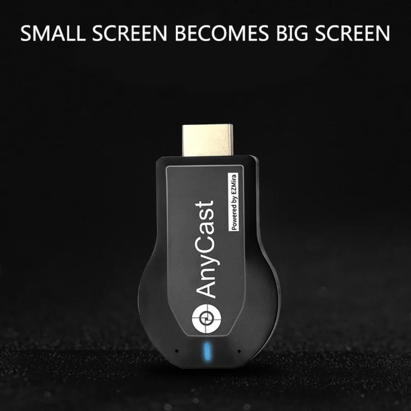 AnyCast M2 Plus беспроводной WiFi Дисплей приемник ключа трансляции записи HDMI tv Stick с crome соглашение для Netflix и т. Д