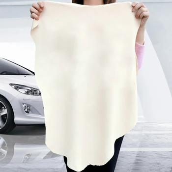 

Wash Suede Car Cleaning Cloth Car Wash Towel Genuine Leather Absorbent Quick Dry Towel Natural Chamois Leather Car Cleaning Tool