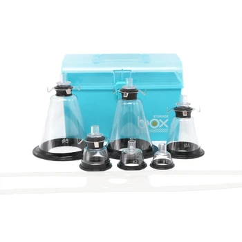 

Animal Anesthesia Mask 6 Sizes with Stainless Ring PP Box Veterinary