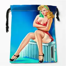 Заказная Печатающая игла вверх(1) сумки для покупок на шнурках дорожный мешочек для хранения плавать Пешие прогулки игрушка сумка унисекс мульти Size18-12-05-81