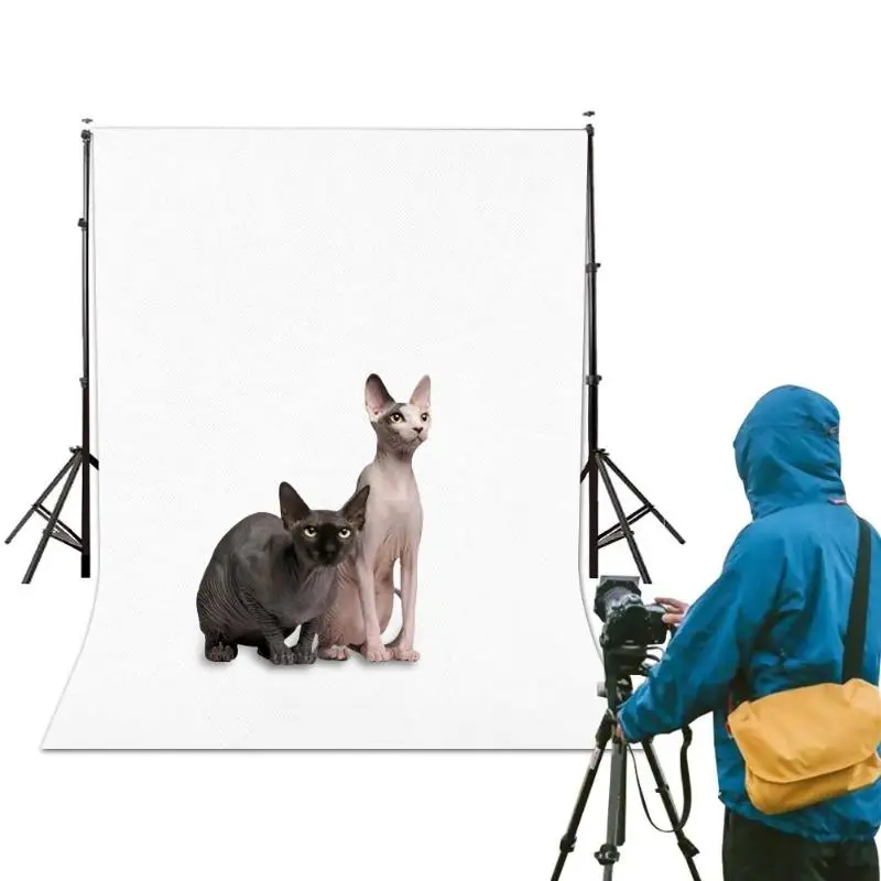 Белый Сплошной цвет фоновая ткань креативный нетканый студия фотографии реквизит для семьи для беременных женщин и младенцев - Цвет: Белый