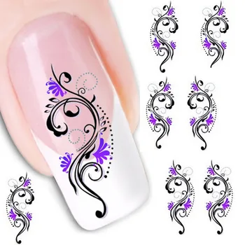 

Water Transfer Slide Decal Sticker Nail Art Tips Toe Decoration Watermark Nail Sticker Nail Art Stickers