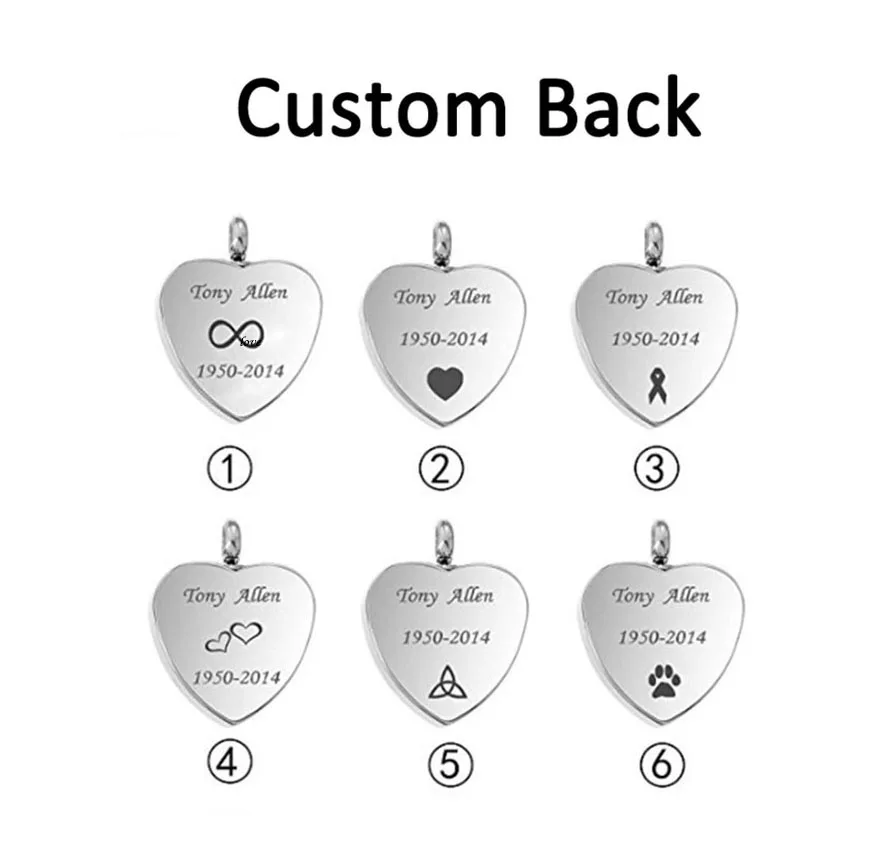 Custom Engraving Round Life Tree Stainless Steel Peaceful Tree Urn Pendant Necklace Memorial Ash Keepsake Cremation Jewelry 5