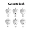 Custom Engraving Round Life Tree Stainless Steel Peaceful Tree Urn Pendant Necklace Memorial Ash Keepsake Cremation Jewelry 5