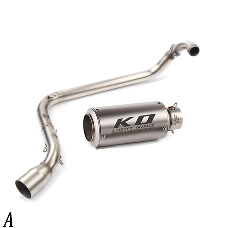 Escape Motorcycle Exhaust Front Link Tube And 51mm Vent Pipe Stainless Steel Exhaust System For Honda MSX125 2013-2016 - Image 2