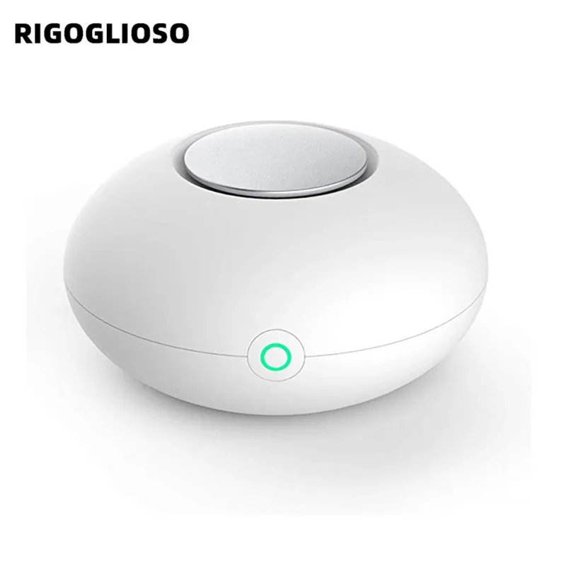 RIGOGLIOSO, мини-генератор озона, дезодорант, очиститель воздуха, USB, перезаряжаемый, очиститель для холодильника, портативный, для небольшого пространства, чистый запах - Цвет: Белый
